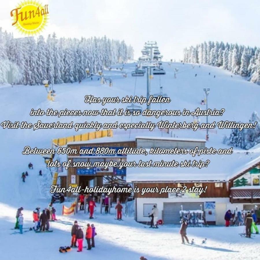 Fun4All-Holidayhome Medebach Extérieur photo